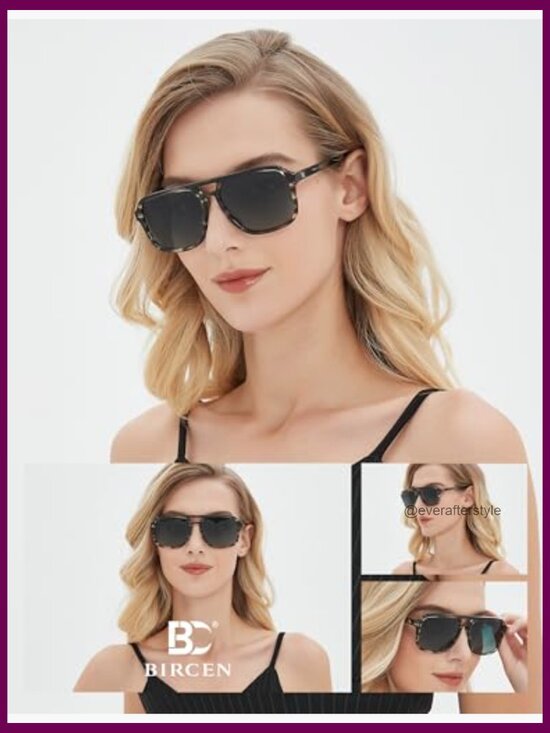 Polarized Acetate Sunglasses UV400 Protection for Driving Beach Travel main image 4